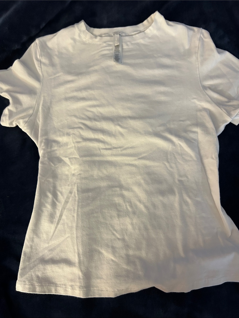 SKIMS white tshirt